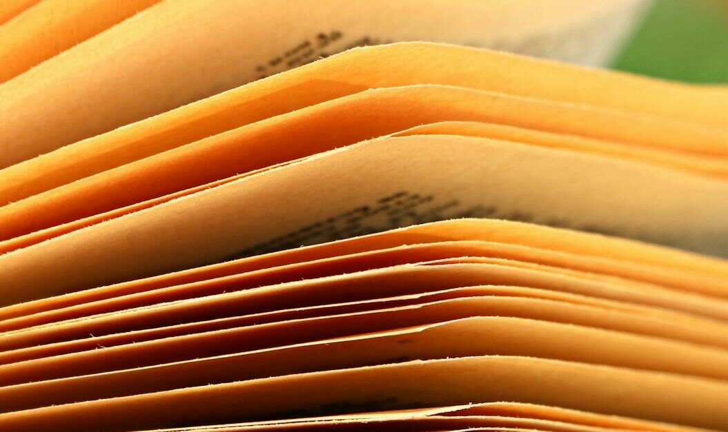 brown paper book